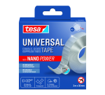 Plakband tesa Nano dubbelz 30mmx3m