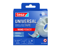 Plakband tesa Nano dubbelz 30mmx3m