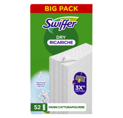 Vloerwisdoekjes Swiffer navulling droge doekjes 52 stuks