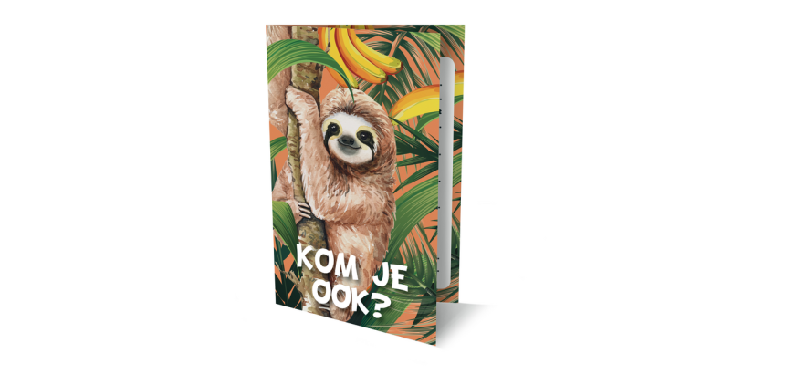 Luiaard uitnodiging PK 937 Interstat