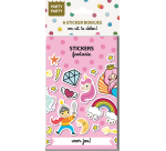 Autocollants Party Party 6 carnets Fantasie Interstat