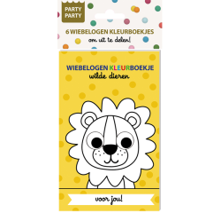 Party Party 6 Wiebelogen KB Wilde dieren Interstat