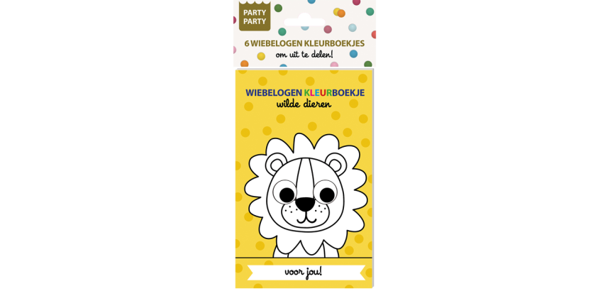 Wild Animals Party Party 6 Moving Eyes KB Interstat