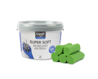 Pâte à modeler Creall Super Soft vert 1750g