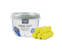 Pâte à modeler Creall Play-it Ultra Soft jaune 1100g