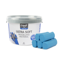 Pâte à modeler Creall Play-it Ultra Soft Bleu 1100g