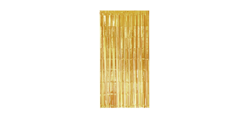 Rideau Party Curtain Gold
