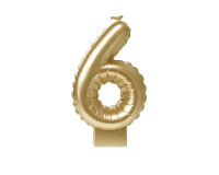 Ballon Candle Foil or 6