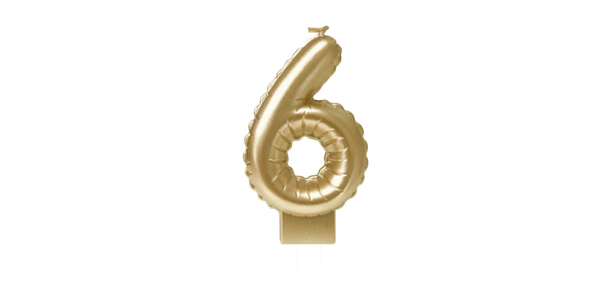 Balloon Candle Foil or 6