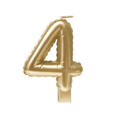 Ballon Candle Foil or 4