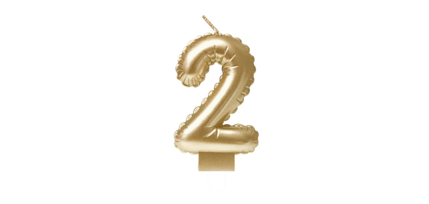 Ballon Candle Foil or 2