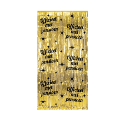 Rideau Party Curtain "Pensioen"