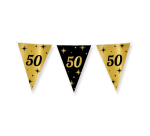 Classy Party Flags "50" Foil Flags