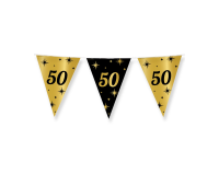 Classy Party flags foil 50