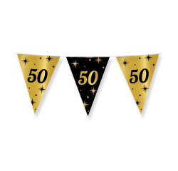 Drapeaux Classy Party Flags foil "50"