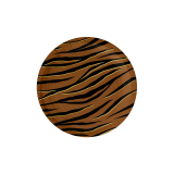 Assiette Tiger Safari