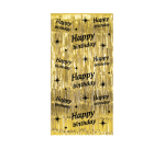 Rideau Party Curtain "Happy Birthday"