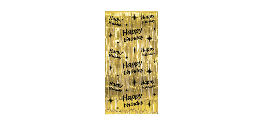 Rideau Party Curtain „Alles Gute zum Geburtstag“