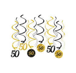 Spirale Classy Party Swirls "50"