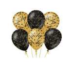 Ballons Classy Party "Pensioen"