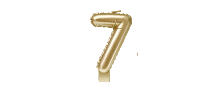 Ballon Candle Foil or 7
