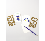 Cartes à jouer Folia Blanco 6,5x10cm paquet 36 cartes