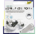 Mosaïque miroir Folia Silver autocollante 5x5mm