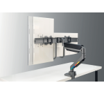 Kensington SmartFit Dual Monitor Arm with Crossbar and Handle