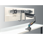 Kensington SmartFit Dual Monitor Arm with Crossbar and Handle