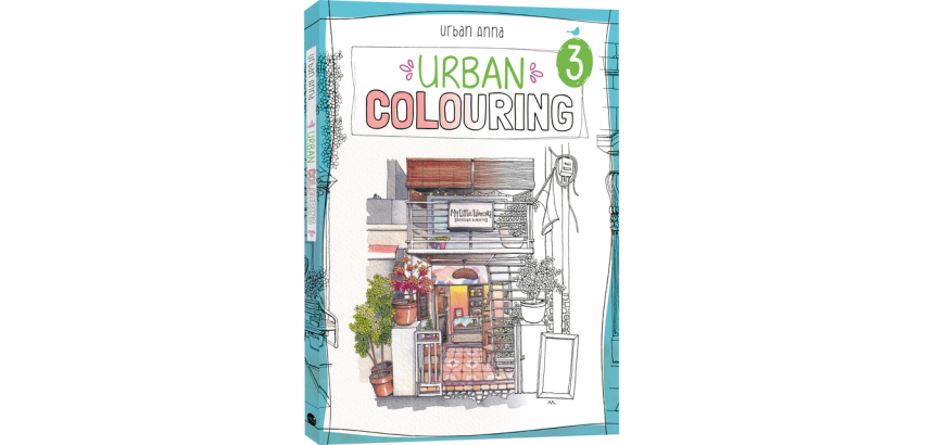 Album de coloriage MUS Urban Colouring 3