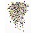 Folia Glass Mosaic 10x10mm Basic Assorted