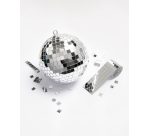 Mosaïque miroir Folia Silver autocollante 10x10mm