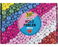 Perle en bois Foila 1000g assorti