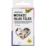 Mosaïque en verre Folia 10x10mm Irisé assorti
