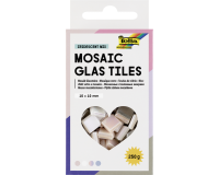 Mozaieksteentjes Folia 10x10mm glas iriserend