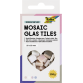 Mosaïque en verre Folia 10x10mm Irisé assorti