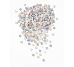 Mosaïque en verre Folia 10x10mm Irisé assorti