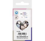 Mosaïque en verre Folia 10x10mm Irisé assorti