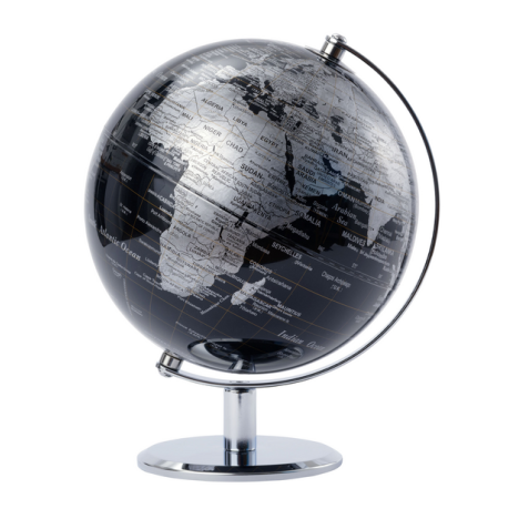 Globe Troika 20cm noir/argent