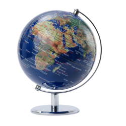 Globe Troika 20cm bleu/vert