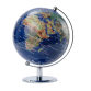 Globe Troika 20cm bleu/vert