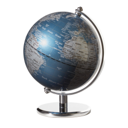 Globe Troika 13cm bleu-vert