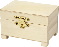 Boîte à trésor Creativ Company 6x9x6cm bois