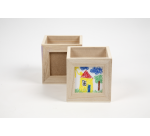 Creativ Company pencil holder 10x10x10cm wood