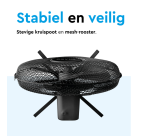 Ventilateur sur pied BRASQ F300 Ø 40cm noir