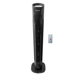 Ventilateur sur colonne BRASQ F500 H79cm noir