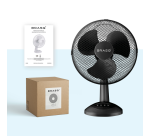 Tafelventilator BRASQ F400 Ø 30cm zwart