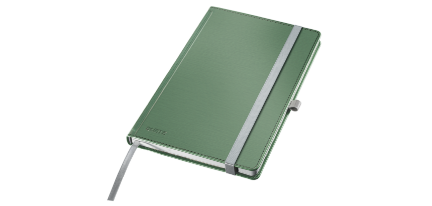 Carnet de notes Leitz Style A5 ligné 160 pages 100g vert