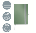 Carnet de notes Leitz Style A5 ligné 160 pages 100g vert