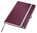 Carnet de notes Leitz Style A5 ligné 160 pages 100g rouge